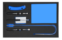 Williams Industrial Tools 5 pc Utility Tool Set in 1/3 Foam Drawer Inset - JHWFITS-6