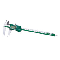Insize Digital Caliper with Positioning Surfaces, 0-8"/0-200mm Range - 1534-200