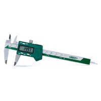 Insize Mini Digital Caliper, 0-4"/0-100mm Range - 1111-100A