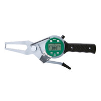 Insize Digital External Caliper Gage, 2.4-3.2"/60-80mm Range - 2132-80