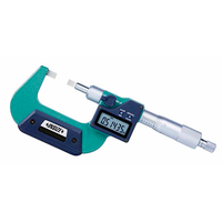 Insize Digital Metric Blade Micrometer - Type A, 150-175mm/6-7" Range - 3532-175A