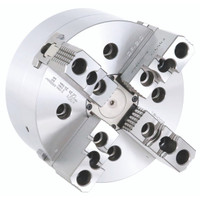 Samchully IDF Series 2+2 Jaw Compensating Self-Centering Power Lathe Chuck, 260mm Size - IDF-260