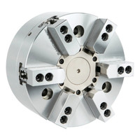 Samchully IDS Series 2+2+2 Jaw Compensating Self-Centering Power Lathe Chuck, 24 in Size - IDS-630