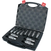 Evolution Power Tools M2AL High Speed Steel Annular Cutters 7/16"-1-1/8" Size, 2" Depth of Cut