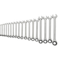 GEARWRENCH Wrench Set: 18 Pc, Metric Chrome-Plated 85890-02 - 18240267
