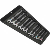 Wera Combination Wrench Set: 11 Pc, Metric Satin Finish 05020231001 - 14856447