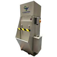 AT Industrial Products C3-800 Wet Dust Collector, 800 CFM, 19 W x 29 D x 60 H, 3 HP, 6 in Inlet Diameter, 40 gal. Sump Capacity - C3-800