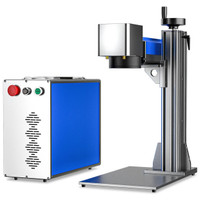 OMTech Galvo 50W Split Fiber Laser Engraver and Marker, 7.9 x 7.9 Working Area - FMM-5RW2-U3