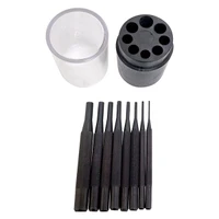 Precise 8 Piece Drive Pin Punch Set with Stand - 8606-4109