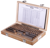 Precise Rectangular Gage Block Set-Metric