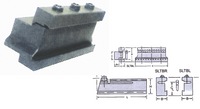 Precise Tool Blocks For Self-Lock Cutoff Blades - 404-4101 Precise Tool Blocks For Self-Lock Cutoff Blades - 404-4101