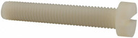 Made in USA Machine Screw: Cheese Head, Slotted Nylon, Grade 6/6, Metric CHS-M10-60MM-N - 05173729