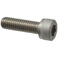 Value Collection Hex Socket Cap Screw: M10 x 1.50 Metric 50 mm Length Under Head, Stainless Steel, Uncoated 549160PS - 02130896