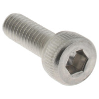 Value Collection Hex Socket Cap Screw: M4 x 0.70 Metric 12 mm Length Under Head, Stainless Steel SCX204012-100BX - 68015528