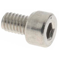 Value Collection Hex Socket Cap Screw: M4 x 0.70 Metric 6 mm Length Under Head, Stainless Steel, Uncoated A410165 - 70968201