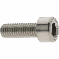 Value Collection Hex Socket Cap Screw: M5 x 0.80 Metric 14 mm Length Under Head, Stainless Steel, Uncoated A410185 - 70968094