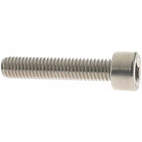Value Collection Hex Socket Cap Screw: M5 x 0.80 Metric 25 mm Length Under Head, Stainless Steel, Uncoated A410189 - 70933981