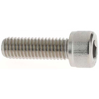 Value Collection Hex Socket Cap Screw: M8 x 1.25 Metric 25 mm Length Under Head, Stainless Steel, Uncoated A410234 - 70934062