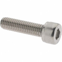Value Collection Hex Socket Cap Screw: M8 x 1.25 Metric 30 mm Length Under Head, Stainless Steel MP47545 - 64700578