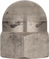 Value Collection M27x3 Metric Coarse, 41mm Width Across Flats, Uncoated, Stainless Steel Acorn Nut 50mm Overall Height, Austenitic A4, DIN 1587 DN7XX02700 - 65111338