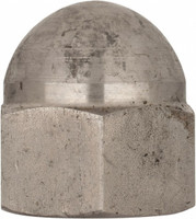 Value Collection M30x3.5 Metric Coarse, 46mm Width Across Flats, Uncoated, Stainless Steel Acorn Nut 54mm Overall Height, Austenitic A4, DIN 1587 DN7XX03000 - 65111346