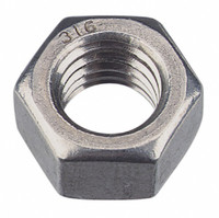 Value Collection M12x1.75 Metric Coarse Steel Right Hand Hex Nut 19mm Across Flats, 10mm High, Zinc-Plated Finish MSC-30127278 - 30127278