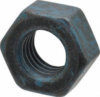 Value Collection M8x1.25 Metric Coarse Steel Right Hand Hex Nut 13mm Across Flats, 6.5mm High, Metric Blue Finish UST181929 - 81828022
