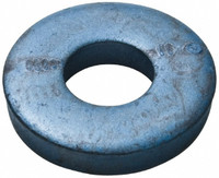 Metric Blue M20 Screw Standard Flat Washer: Alloy Steel, Plain Finish 22.32mm ID x 39mm OD, 3.1mm Thick, Plain Finish UST202010 - 79808044