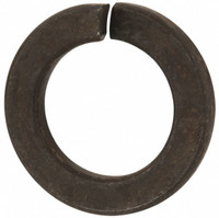 Value Collection M24 Screw 24.5mm ID Steel Metric Split Lock Washer Uncoated, 24.5 to 25.5mm ID x 40mm Max OD, 5mm Thick LW7S02400-100BX - 67497321