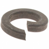 Value Collection M3 Screw Grade 2 Steel Metric High Collar Split Lock Washer Uncoated, 3.1 to 3.4mm ID x 5.6mm Max OD, 1mm Thick 47410 - 70991211