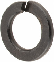 Value Collection M4 Screw 4.1mm ID Steel Metric Split Lock Washer Uncoated, 4.1 to 4.4mm ID x 7.6mm Max OD, 0.9mm Thick LW7S00400-100BX - 67496927