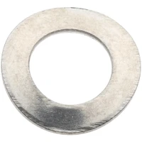 Value Collection Wave Disc Spring: 8.4 mm ID, 3 mm OAH, 15 mm OD Stainless Steel SW7BX0800-100BX - 66095035