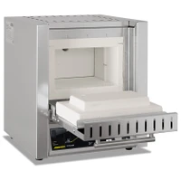 Nabertherm Muffle Furnace, Max Temperature 1200 °C, with Flap Door, 24 L Volume, L 24/12/B510, 480V 3-Phase - L-245K2LL