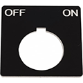 Electrical Switch Legend Plates