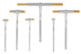 SPI Telescoping Hole Gage Set, TiN Coated, 6 Gages, 5/16 - 6