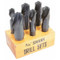 Value Collection Drill Bit Set, Reduced Shank Drill Bits, 6 Pieces, 118°, High Speed Steel, 3/4