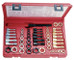 Inch & Metric Rethreading Tap & Die File Set #1853, 53 Piece, 1/4