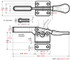 Good Hand Horizontal Handle Toggle Clamps - GH-201-BS Good Hand Horizontal Handle Toggle Clamps - GH-201-BS