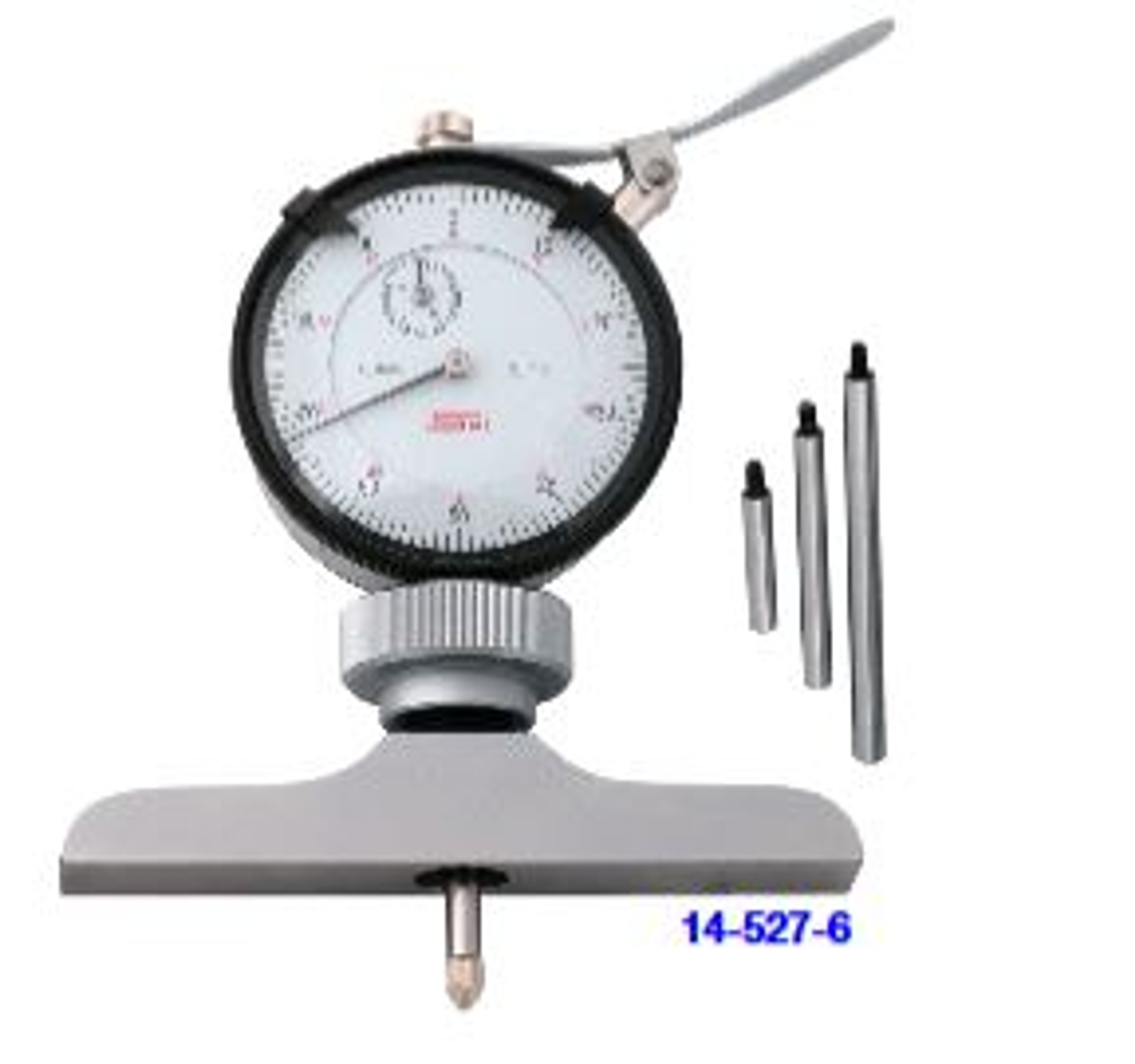 SPI Dial Depth Gage, 04" Range, 21/2" Base 145276 Penn Tool Co