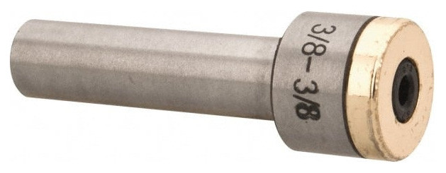 Interstate Circular Saw Arbor, 3/8" Shank Dia., 5/8" Flange Dia., 3/8" Hole Dia. 960625