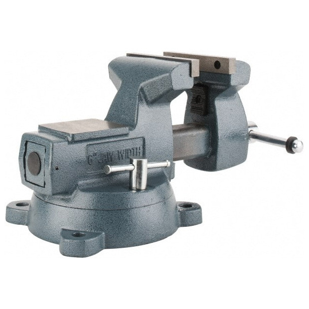 Wilton HeavyDuty Mechanics Bench Vise 746, 6" Jaw Width, 53/4" Jaw