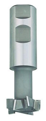 HSS TSlot Milling Cutter, 11/4" bolt size, 27/32" cutter dia, 11/4