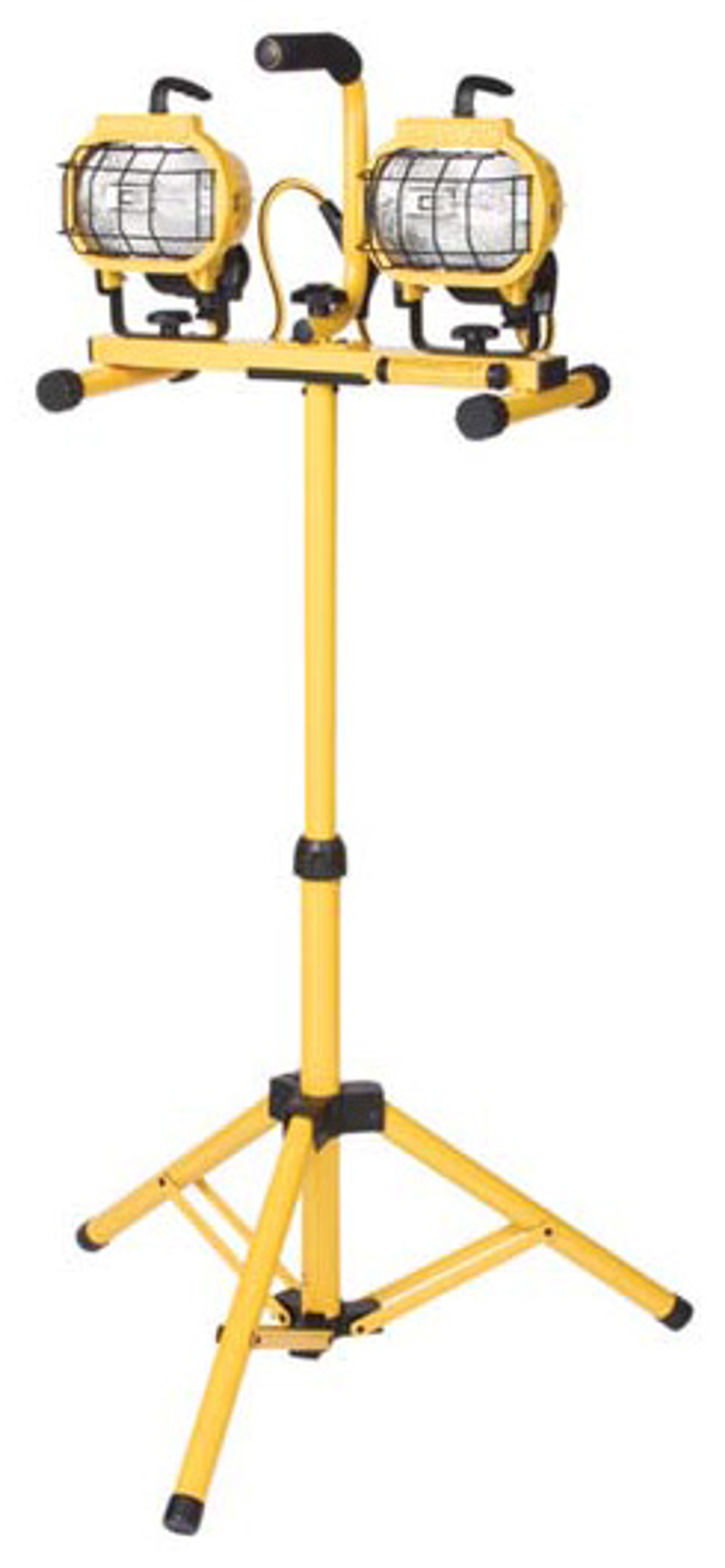 Southwire Halogen Telescoping Work Light L1719, 2 Heads, 48" High, 110