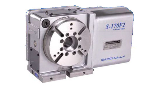 Samchully 4th axis NC Rotary Table S170F2 S170F2 Penn Tool Co., Inc