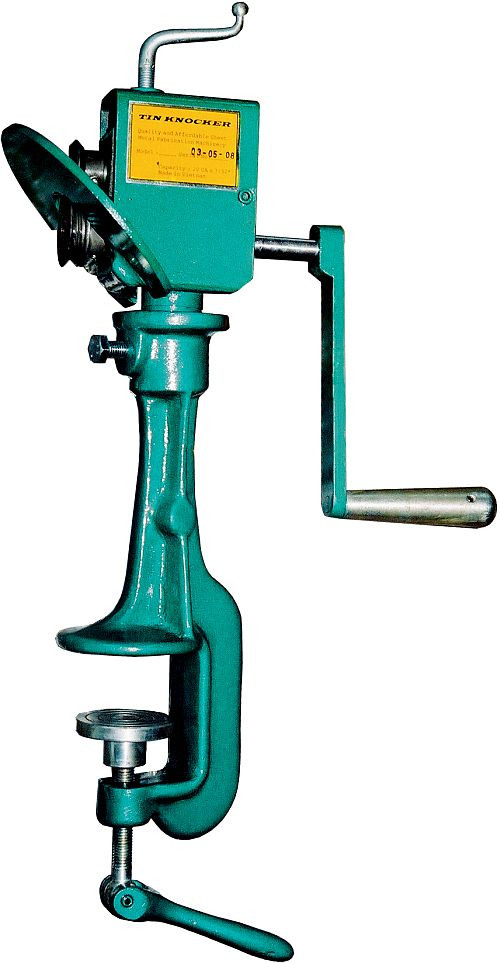 Tin Knocker Manual Flanger, Capacity 20 Ga x 7/32" TN24MF Penn