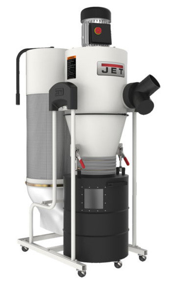JET JCDC1.5 Cyclone Dust Collector, 1.5HP, 115V 717515 Penn Tool