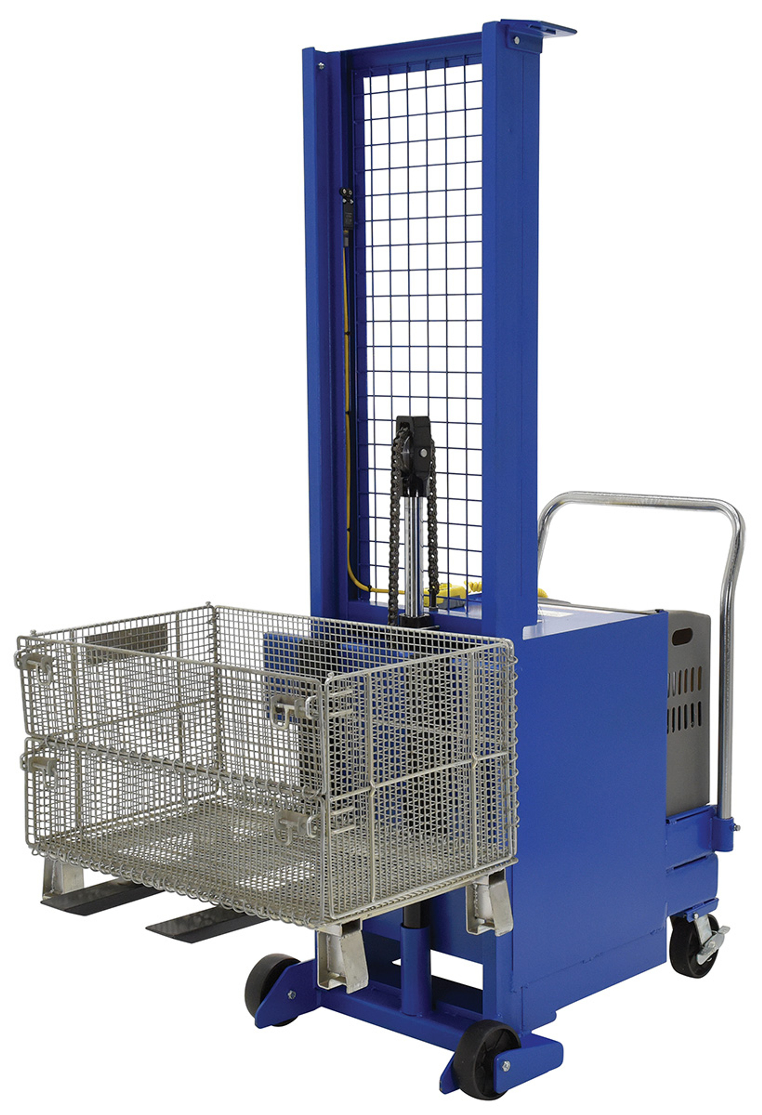 Vestil CounterBalanced Stacker, 1000 lb. capacity, 115V DC CBS641