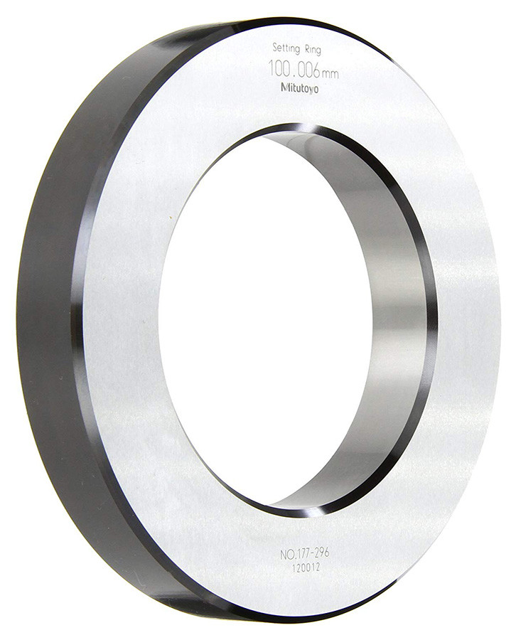 Mitutoyo Metric Steel Setting Ring, 100mm - 177-296| Penn Tool Co., Inc