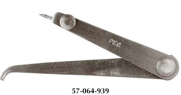 PEC Tools Hermaphrodite Calipers Penn Tool Co., Inc
