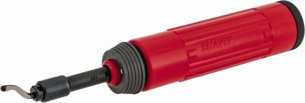 Shaviv 4 Piece High Speed Steel Hand Deburring Tool Set Blade Type B10, B20, Holder Type B, For